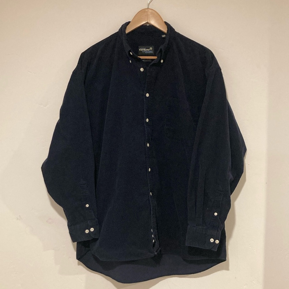 EVERGREEN Original Corduroy Men’s Size Large Button Large Button Down
